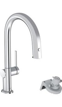 Смеситель для кухни HANSGROHE Aqittura с выдвиж. изливом и подключ. фильтра 76803000